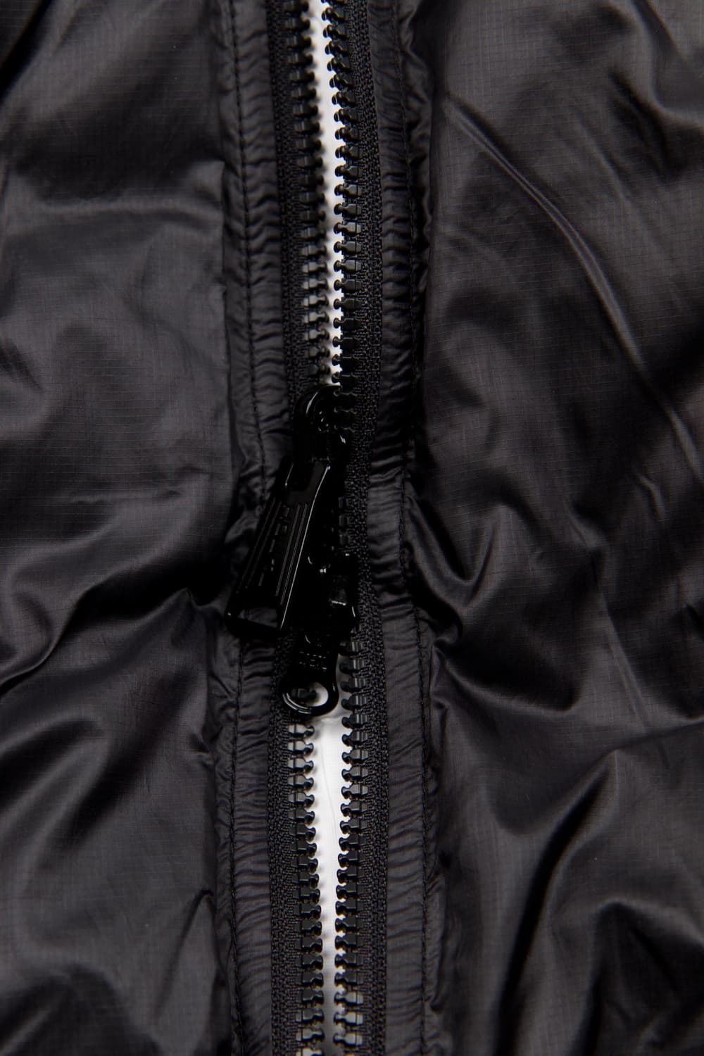 purple label 퍼텍스 리버시블 다운 가디건 블랙 상품이미지5