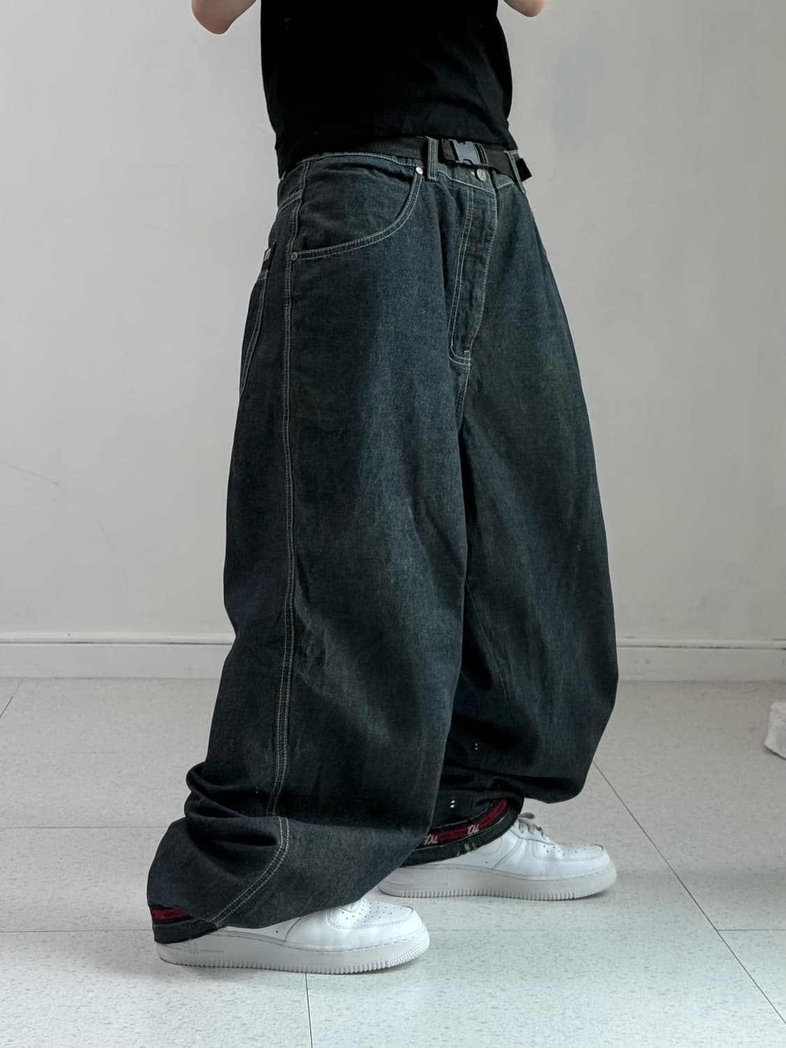 마자플라바 로고 데님팬츠 상품이미지2