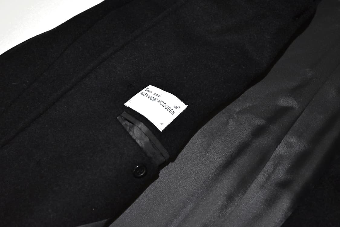 Alexander McQueen 90s balmacaan coat 상품이미지9