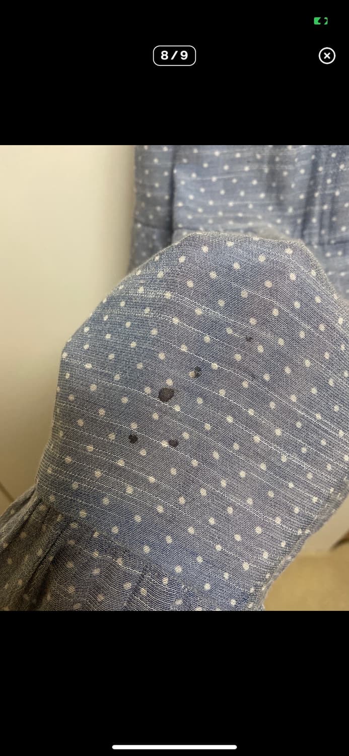 모리걸 하구미 페어리 빈티지 땡땡이  롱 스커트 상품이미지2