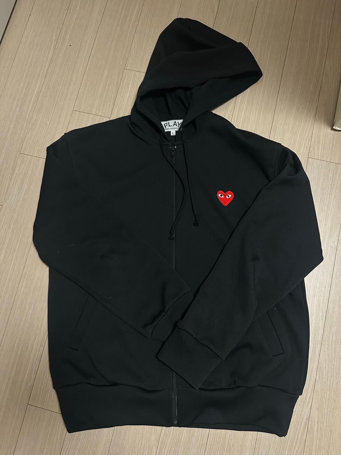 꼼데가르송 후드집업 상품이미지1