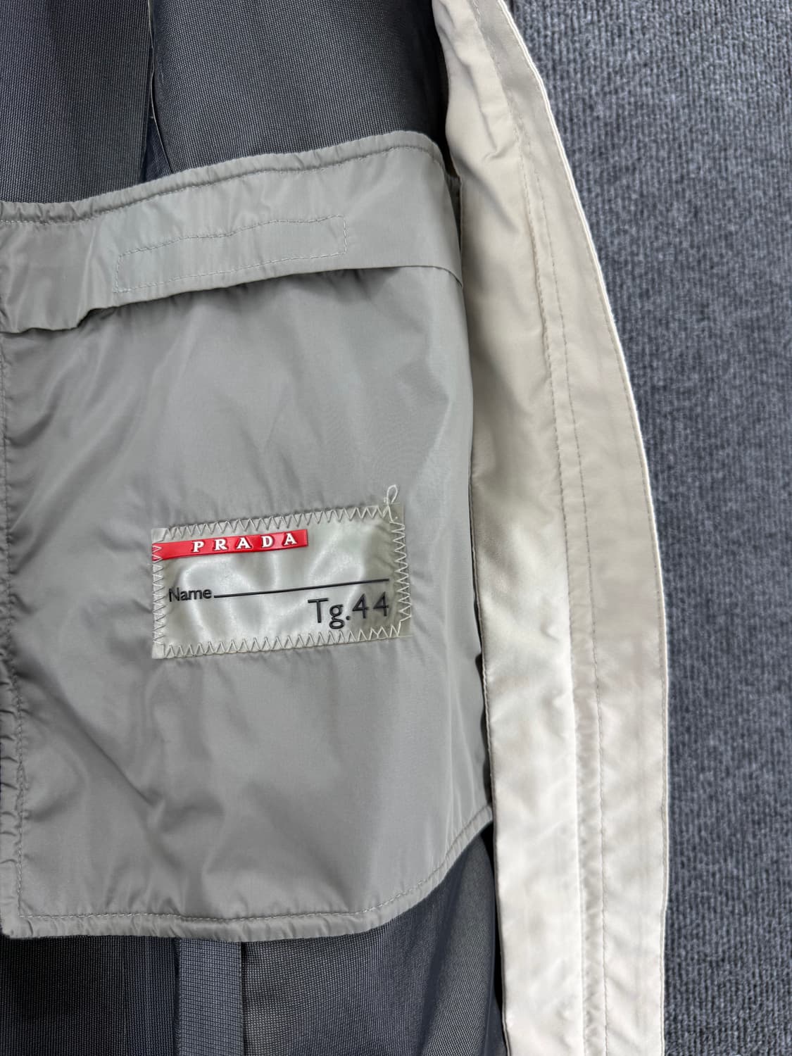 00s 프라다 스포츠 고어택스 2way 자켓 상품이미지8