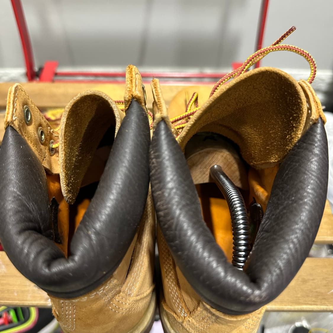 7W 250-255) 팀버랜드 워커 남성 남자 부츠 6인치 옐로우 상품이미지6