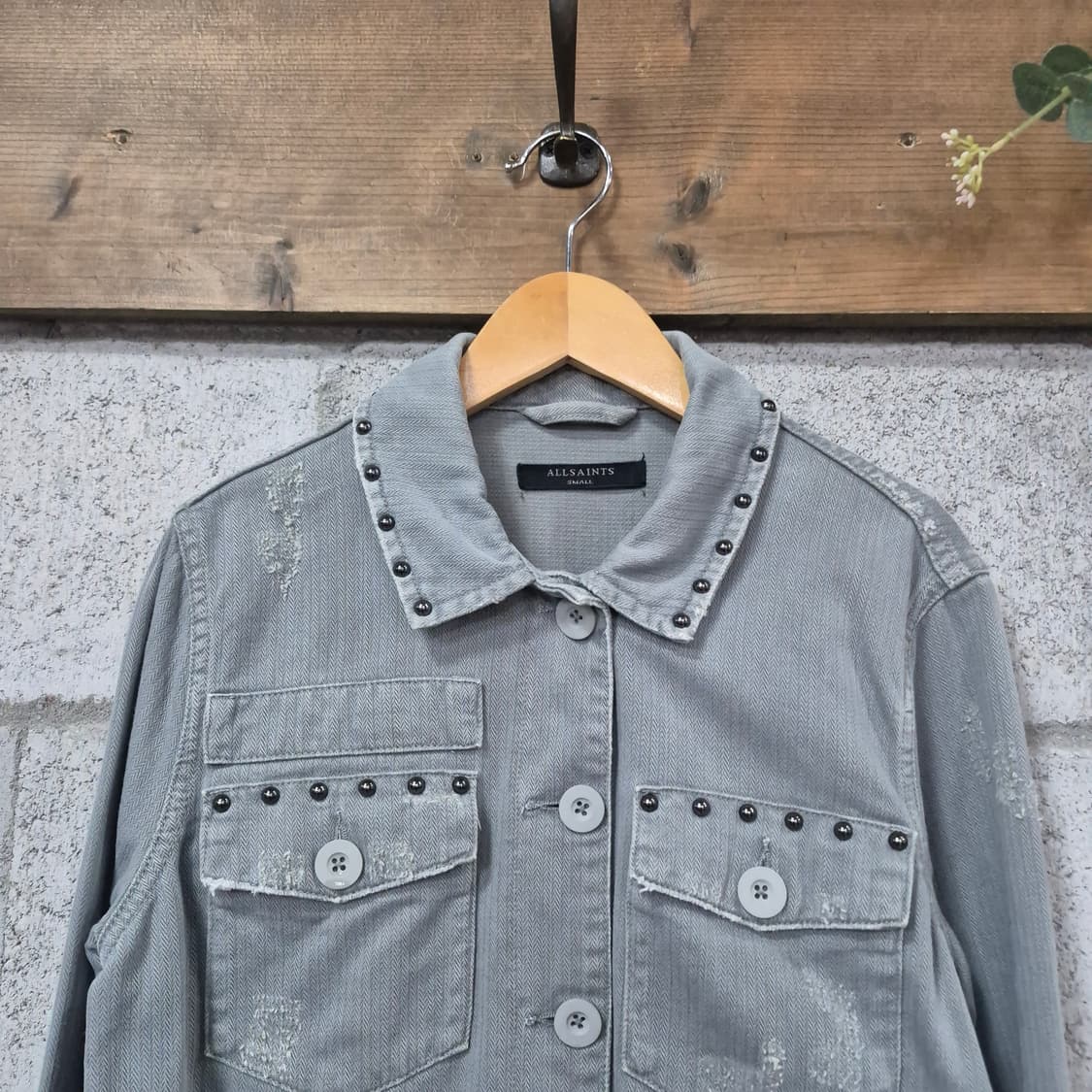 올세인츠 chlo stud jacket 상품이미지2