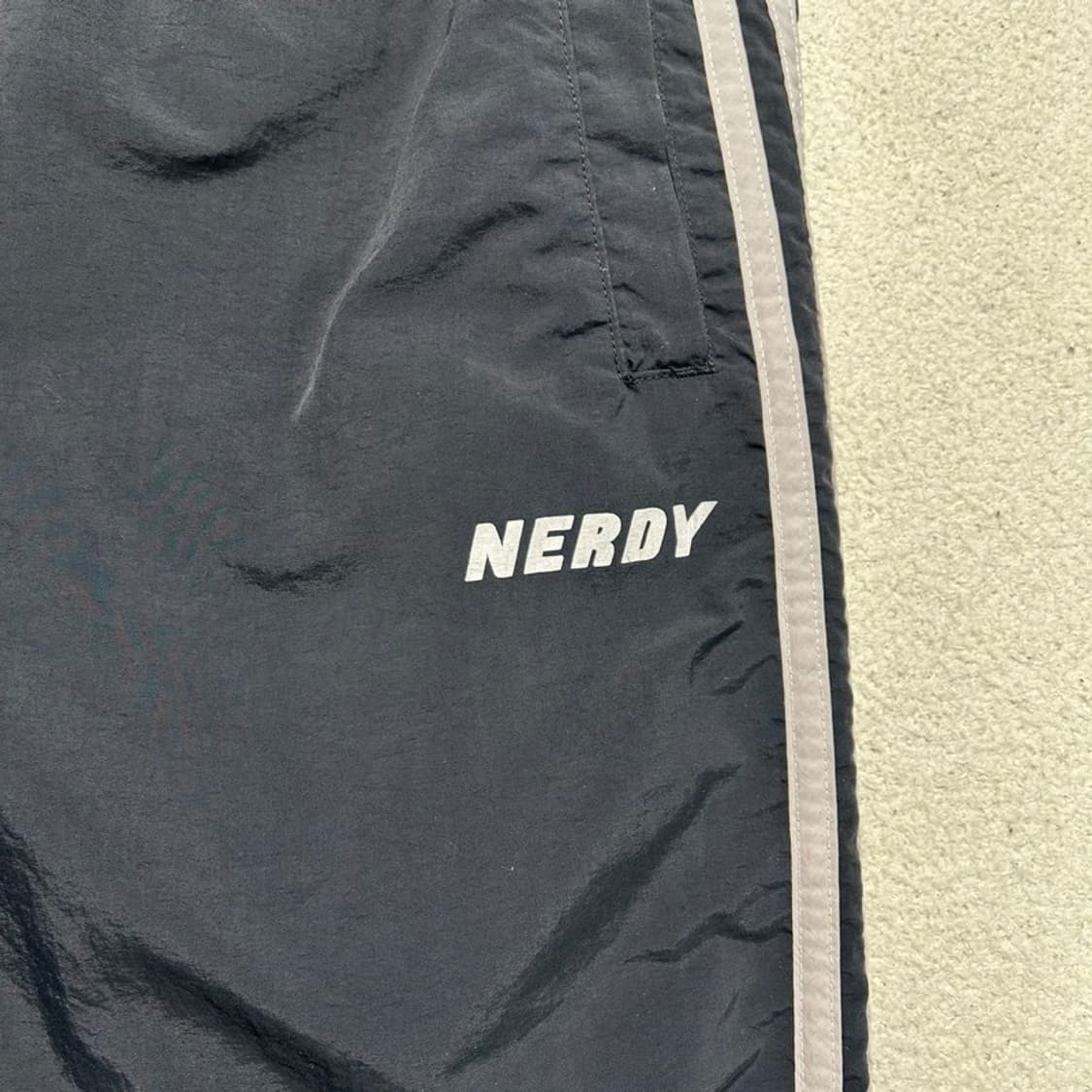 NERDY 우븐 반바지 블랙 M 상품이미지2