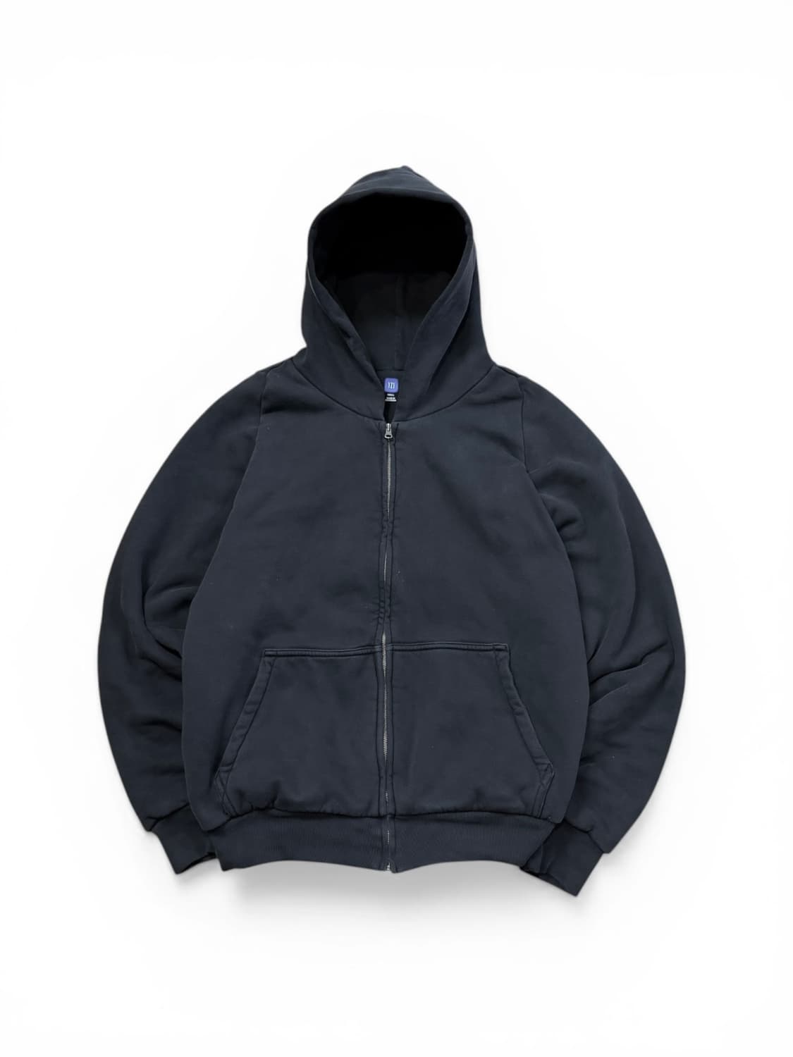 이지 갭 YZYGap 집업 후드 블랙 상품이미지1
