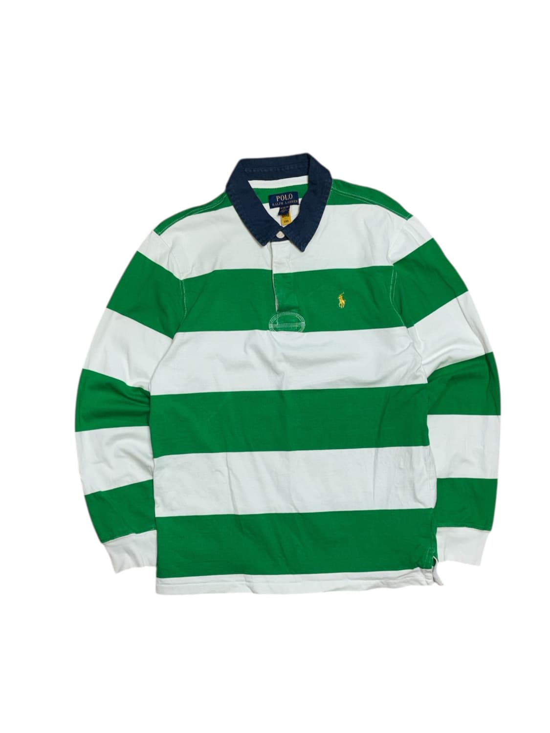 폴로 랄프로렌 스트라이프 럭비티 카라티 (qr인증) 상품이미지2