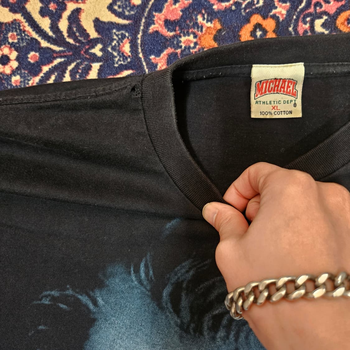 빈티지 다크나이트 반팔티셔츠 XL size 상품이미지6