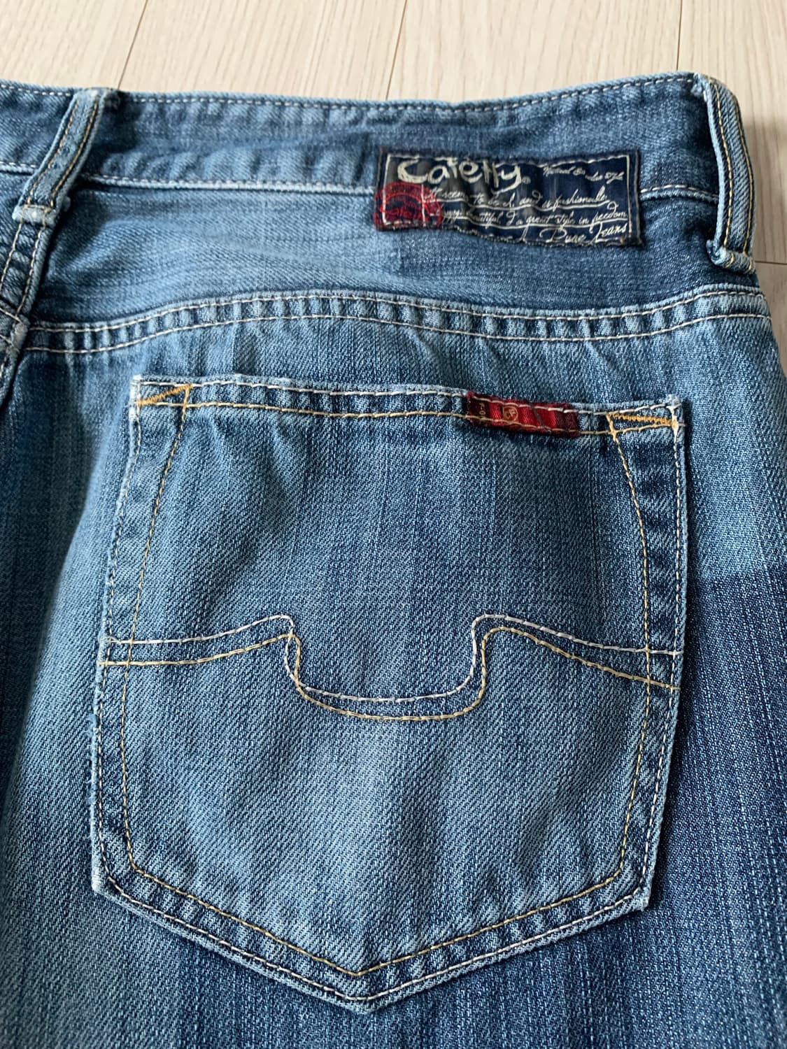 Cafetty 패치워크 데님 (일본빈티지) 상품이미지6