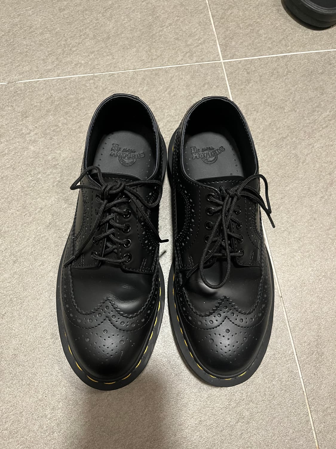닥터마틴 윙팁 레더 슈즈 로퍼 상품이미지5