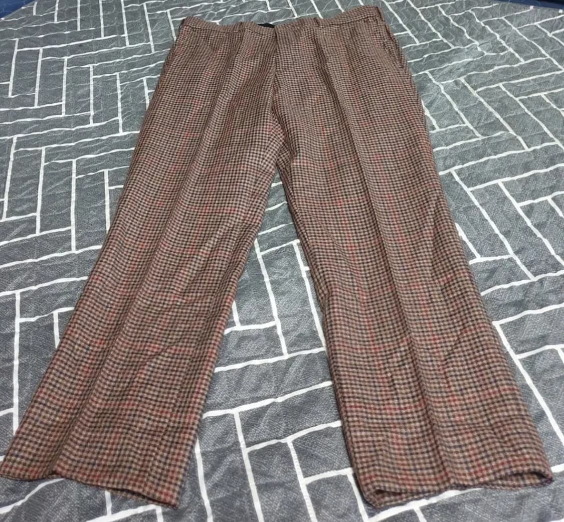 지이크 파렌하이트 이태리 원사  울100% 깅엄체크 수트셋업 (100) 상품이미지7