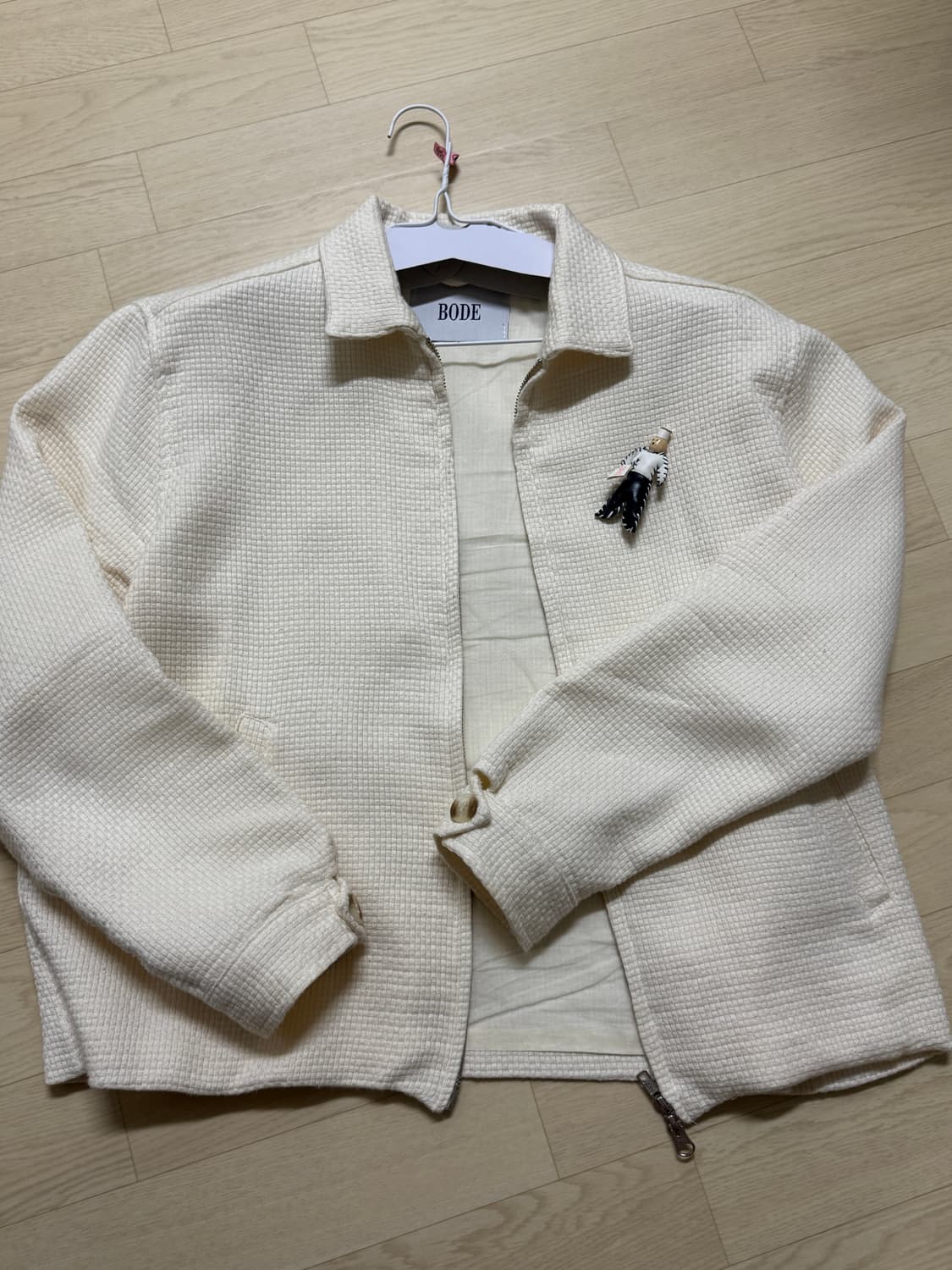 BODE 바스켓 위브 에크루 자켓(m/L) 상품이미지2