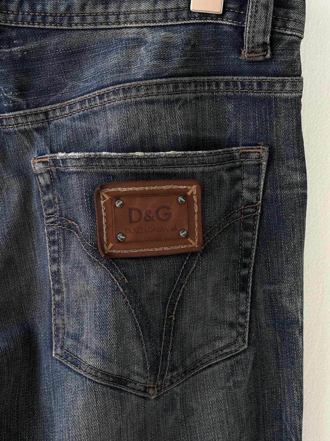 돌체앤가바나 패치 워싱 진 상품이미지6