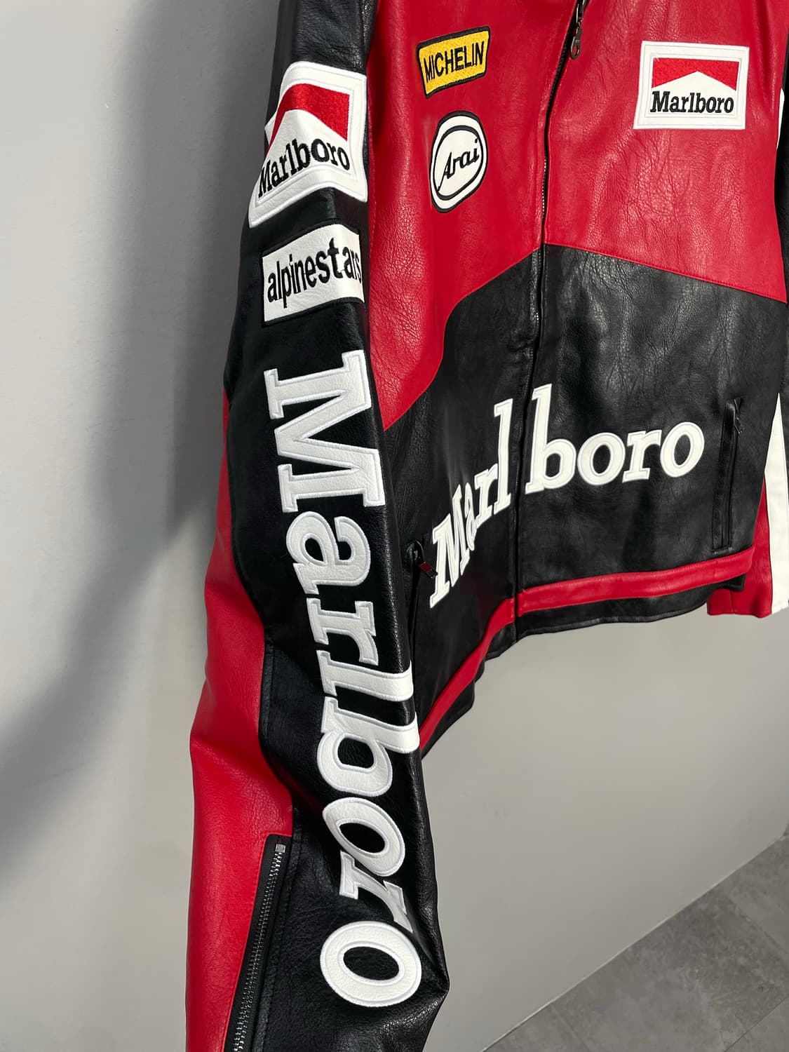 말보로 바이크 가죽자켓 H1796 상품이미지6