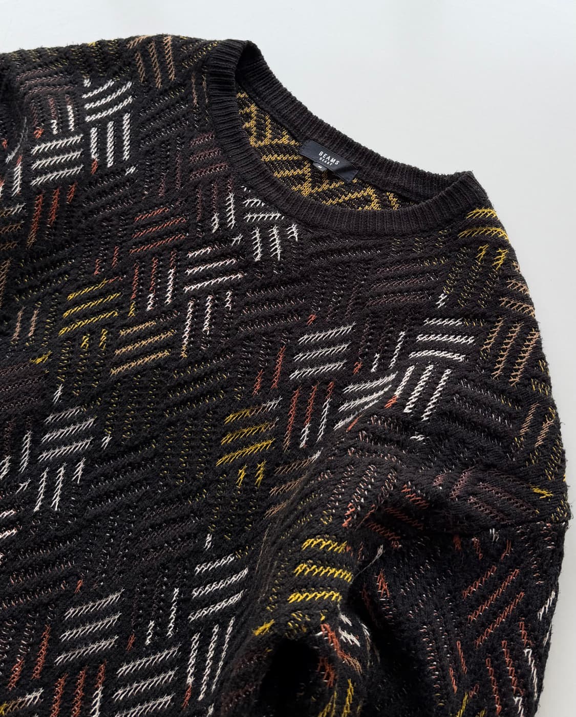 빔즈 BEAMS heart 니트 (m) 상품이미지6