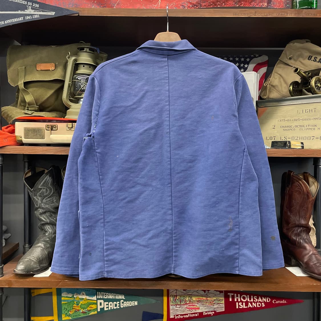 50s-70s 프렌치 워크 자켓 / 빈티지 초어 자켓 워크 웨어 상품이미지2