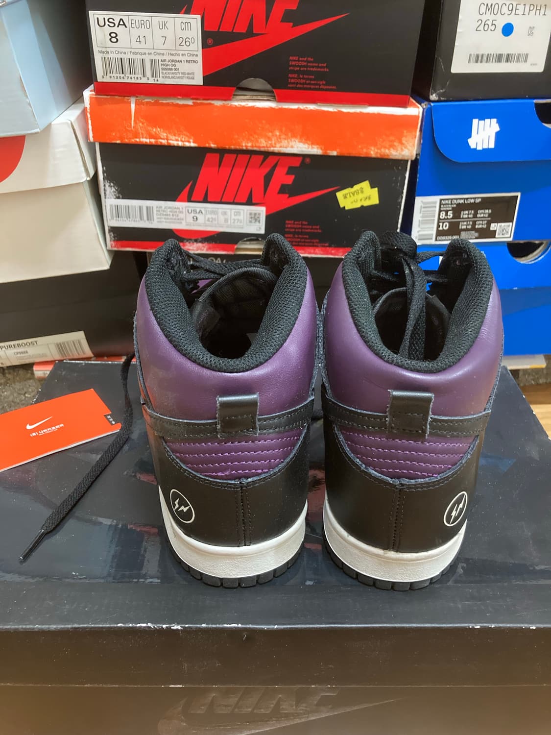 나이키 프라그먼크 덩크 하이 상품이미지2