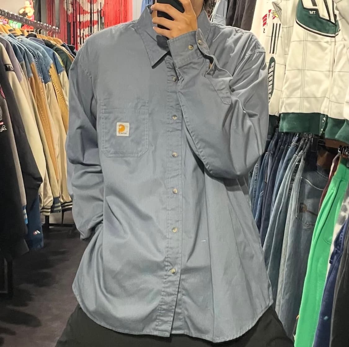 [IM] carhartt 칼하트 소라 긴팔셔츠 상품이미지2