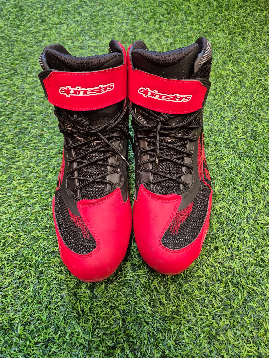 알파인스타 MM93 AUSTIN KNITED 라이딩슈즈 레드 270mm 상품이미지1