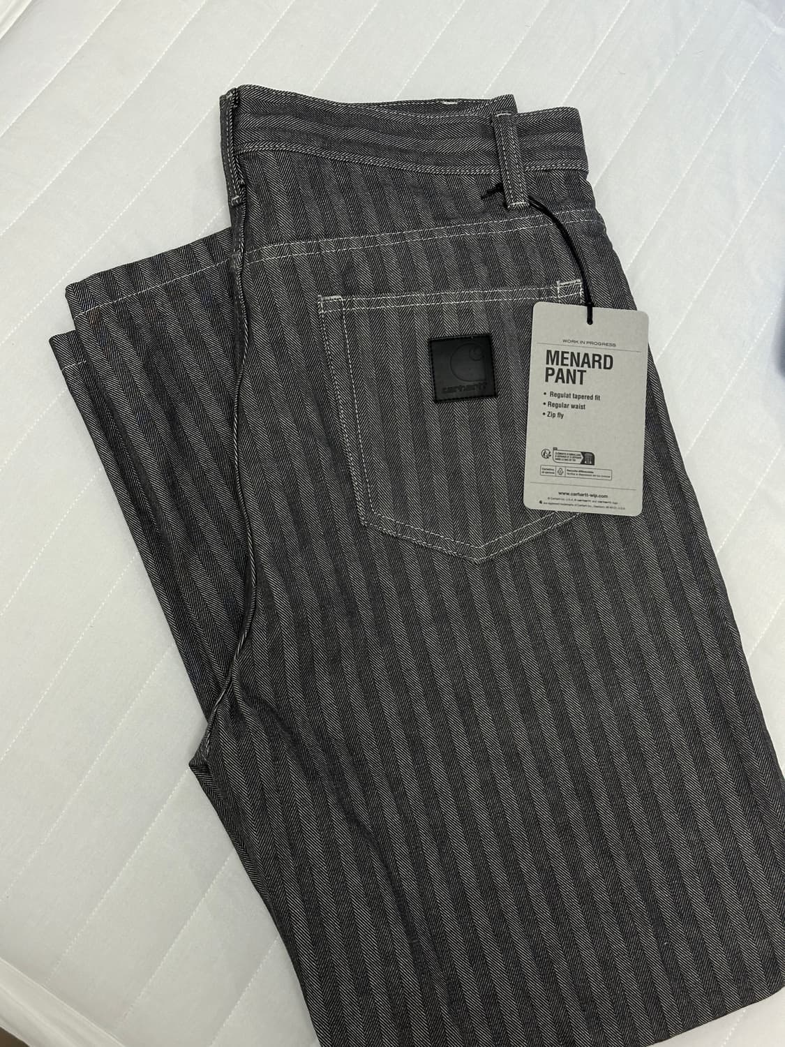 [34] 칼하트 wip 메나드 팬츠 몬시 그레이 상품이미지1