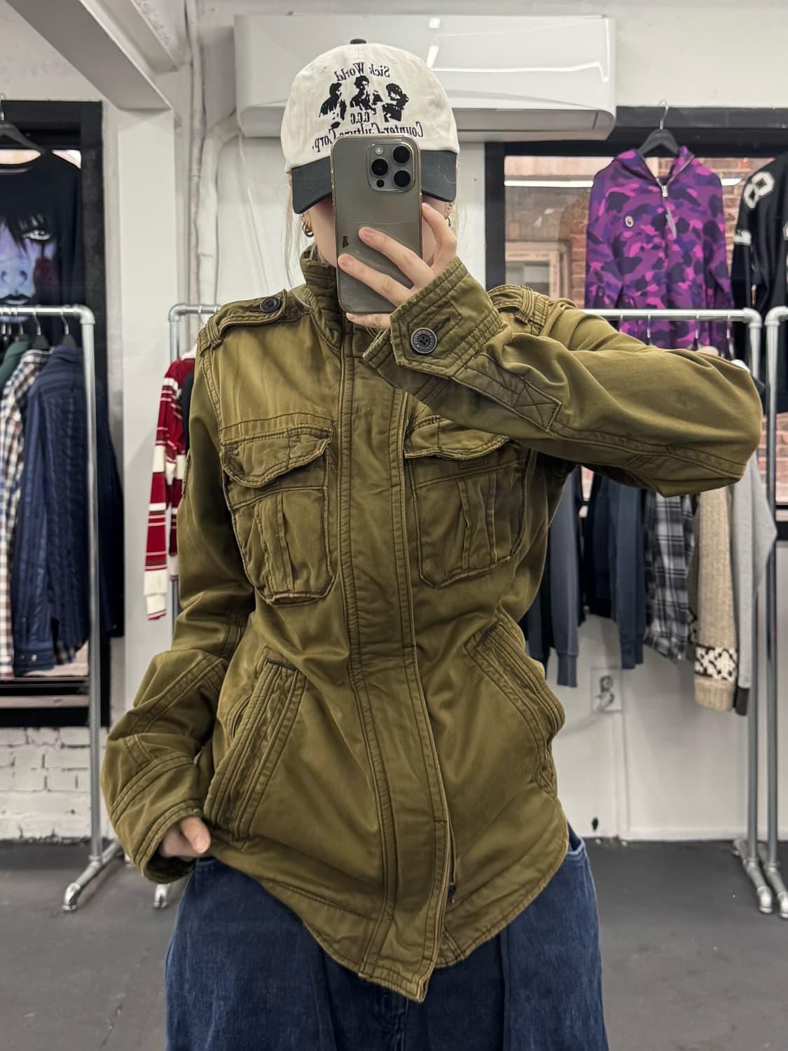 아베크롬비 그런지 필드자켓 상품이미지3