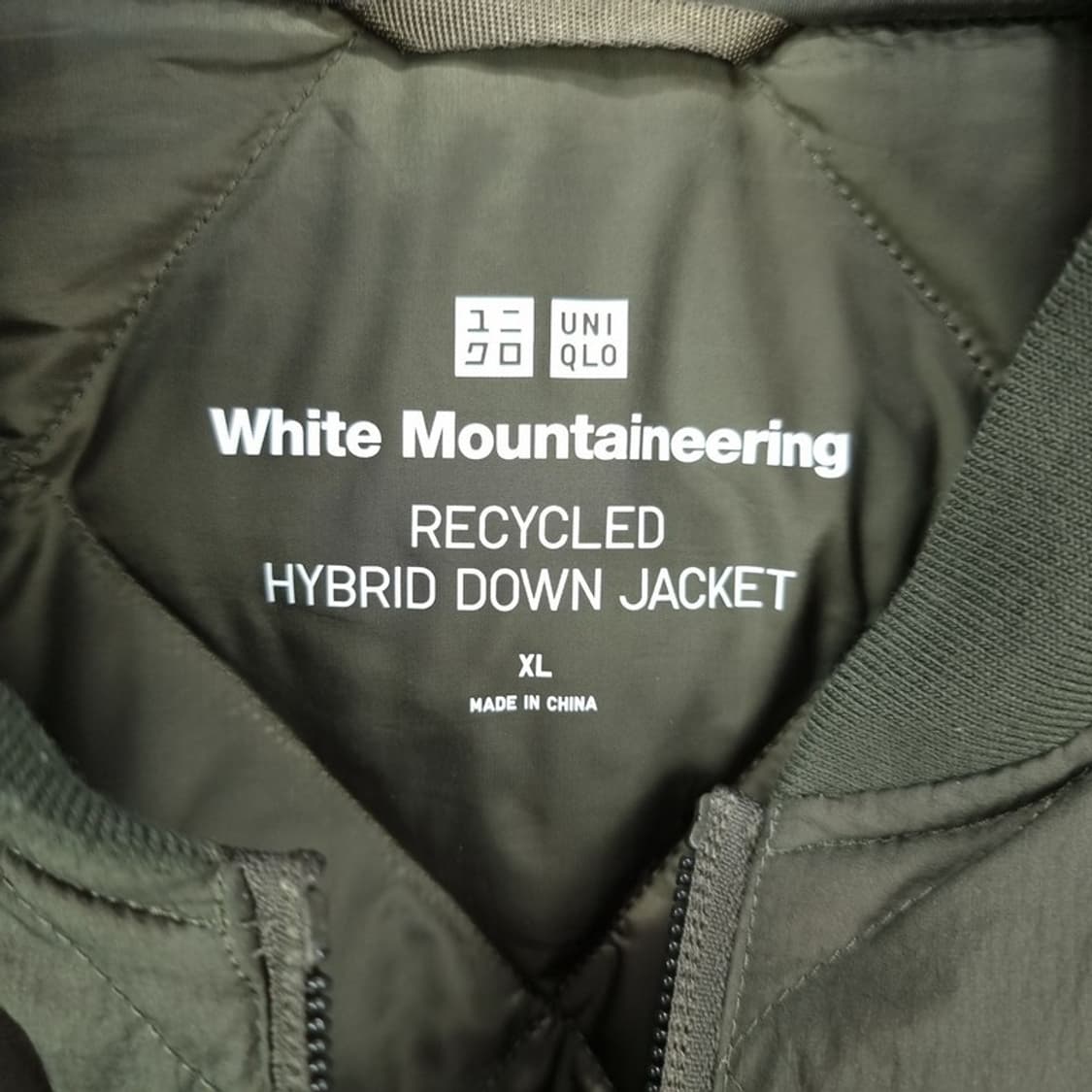 [유니클로 X 화이트마운티니어링] 퀄팀 봄버 블루종 자켓 M19443 상품이미지6