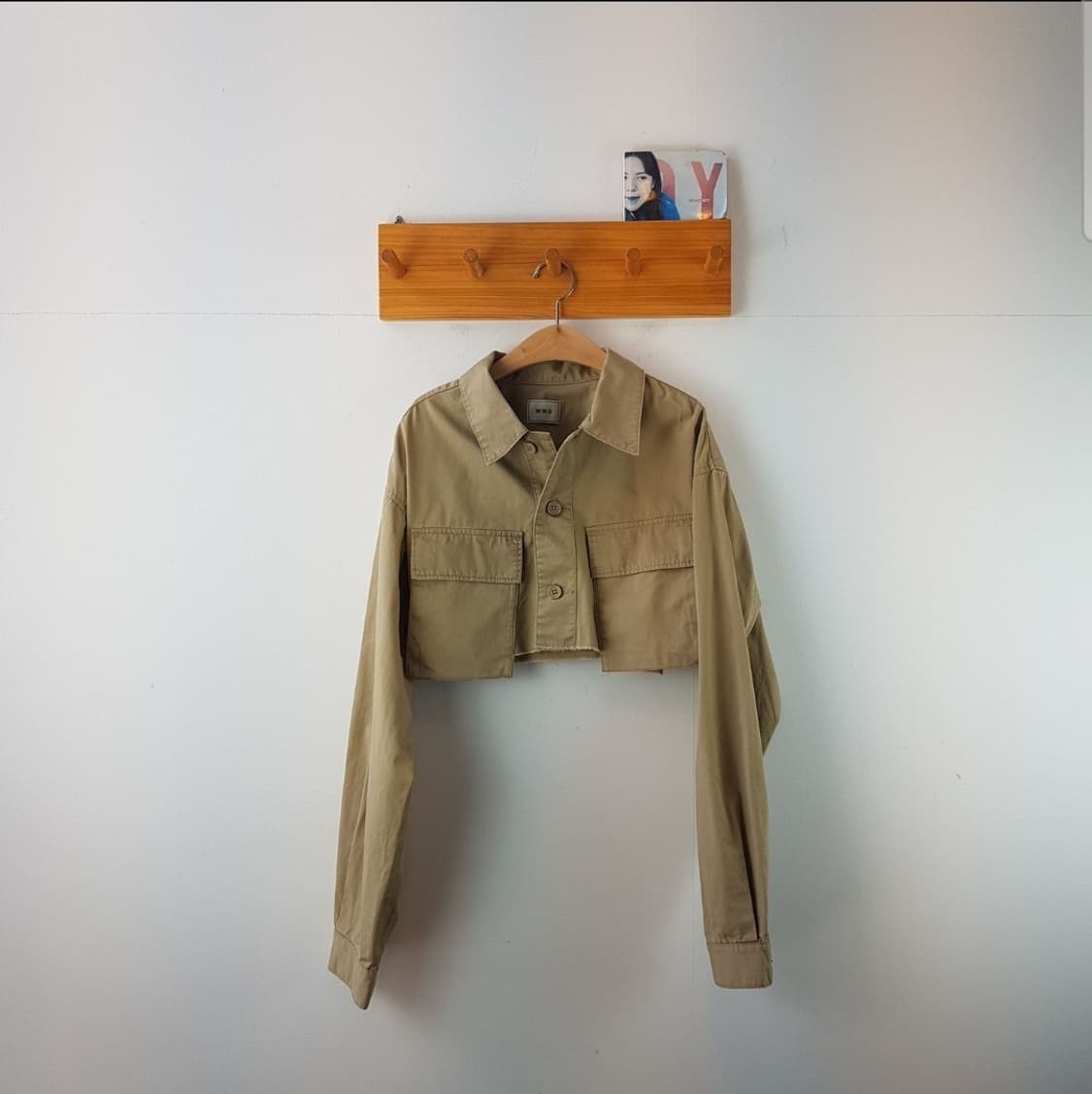 밀리터리 퍼티그 숏 자켓 상품이미지3