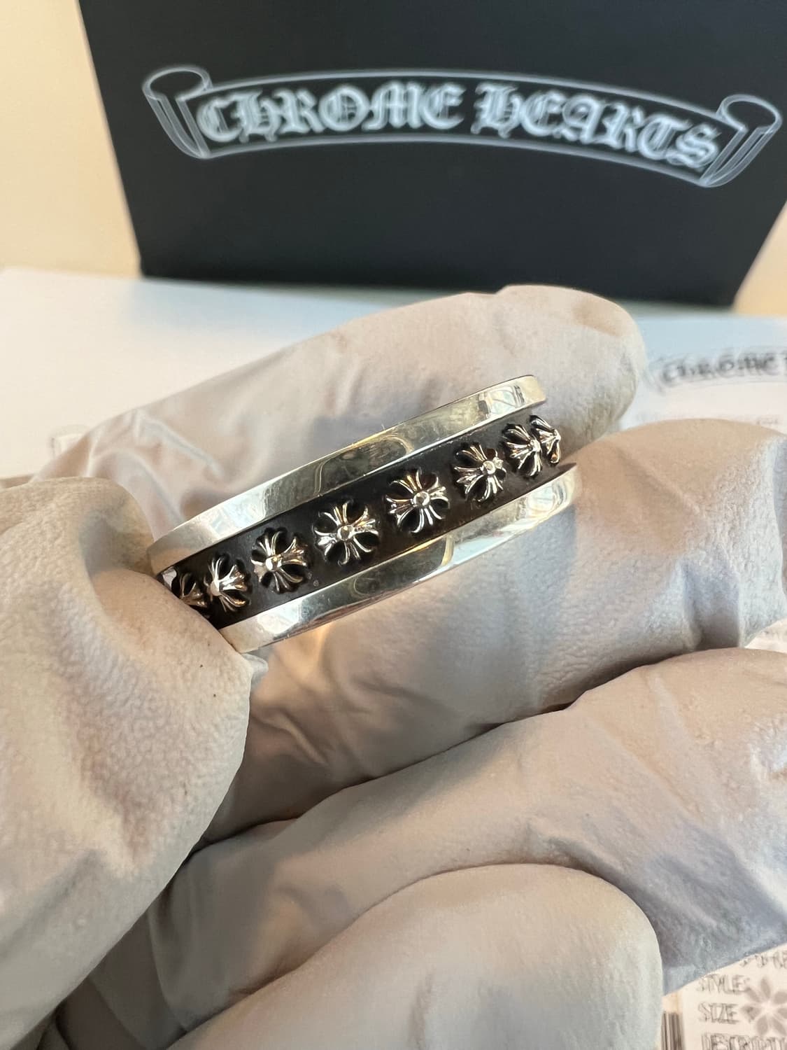 [us11.5] 크롬하츠 미니플러스링 상품이미지3