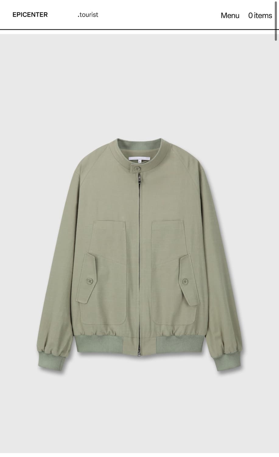 에피센터 투어리스트 harrington jacket 올리브 m사이즈 상품이미지1