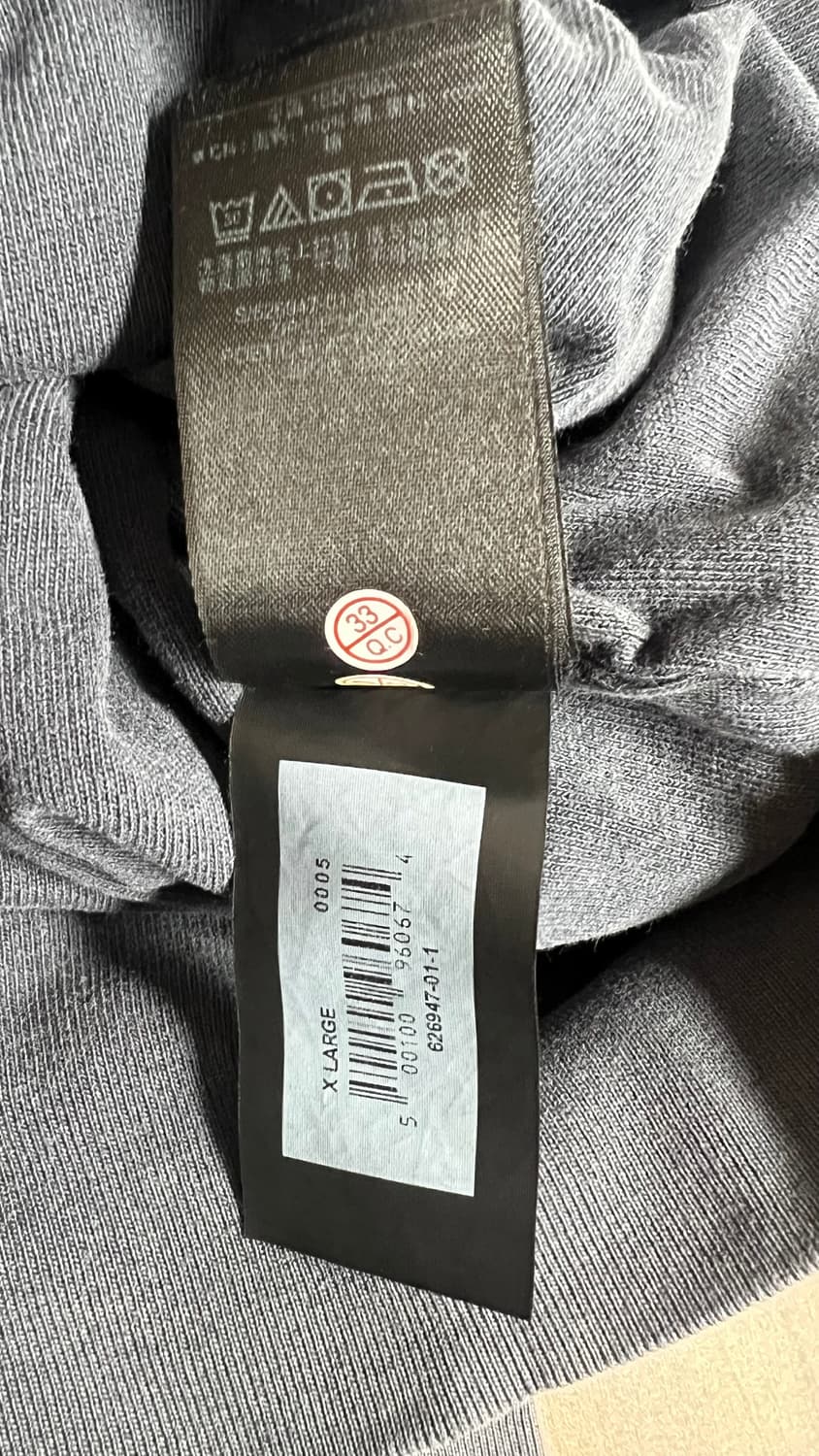 (새상품) 이지갭 후드집업 포에틱 블랙 XL 상품이미지6