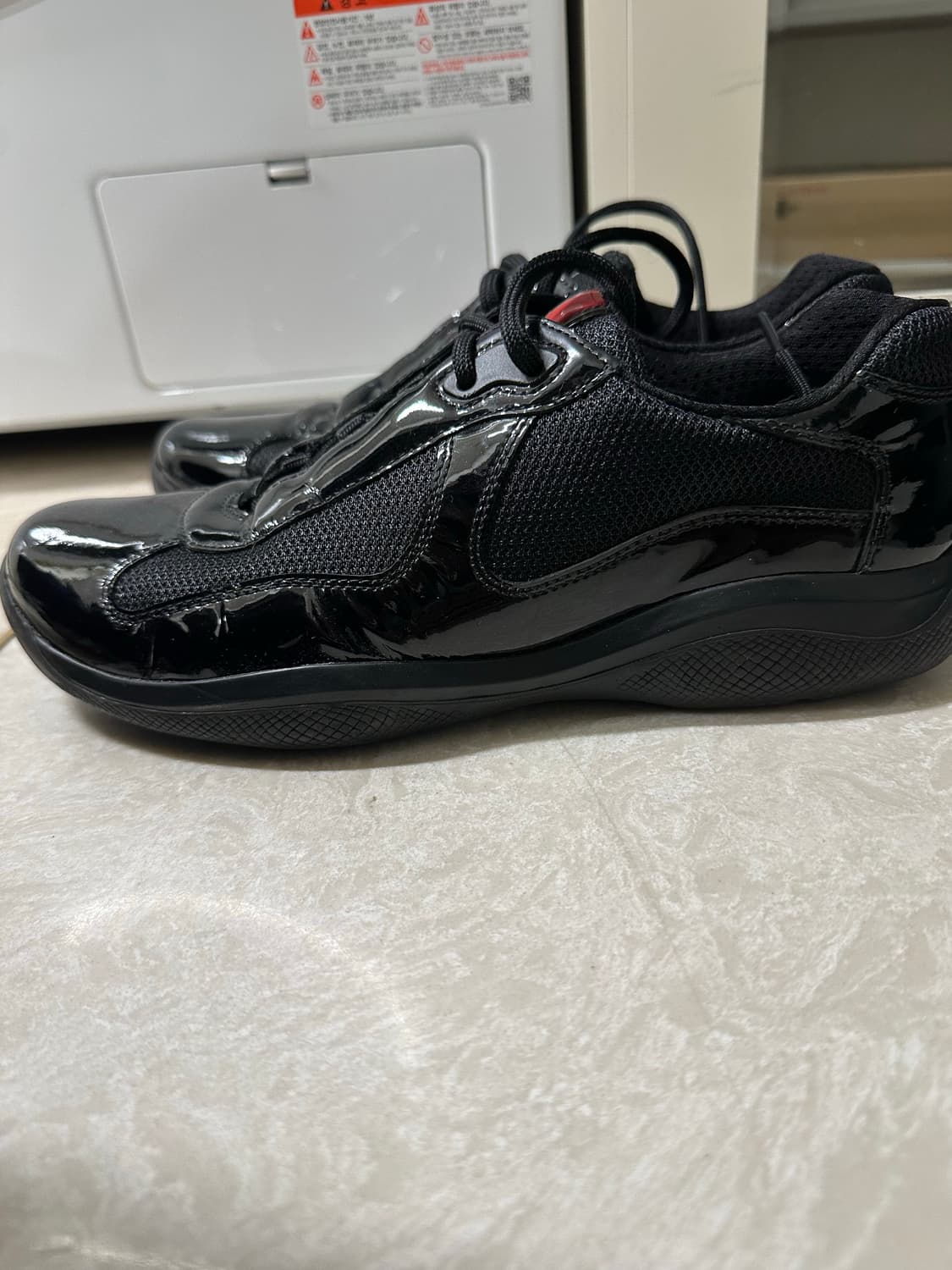 프라다 아메리카컵 유광 uk5.5 상품이미지2