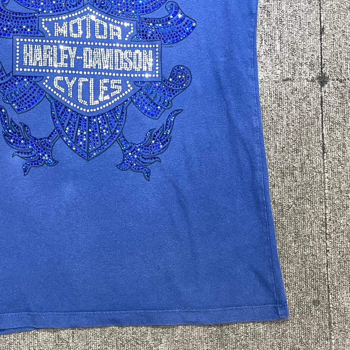  Harley Davidson 할리데이비슨 큐빅 반팔티   상품이미지6