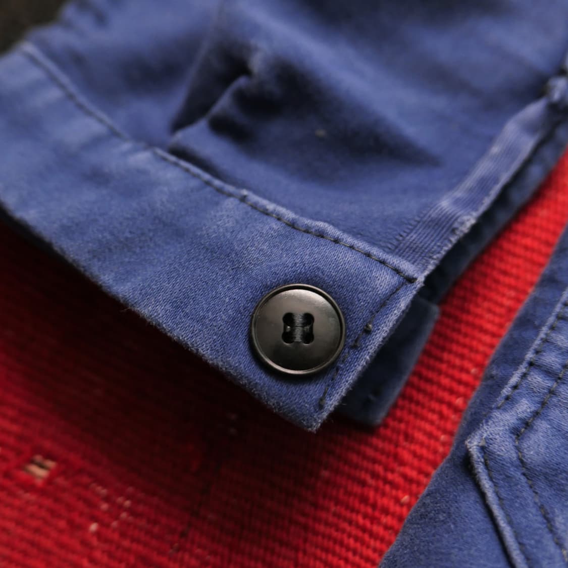  1950s ‘LE FAVORI’ French Blue Moleskin 상품이미지6