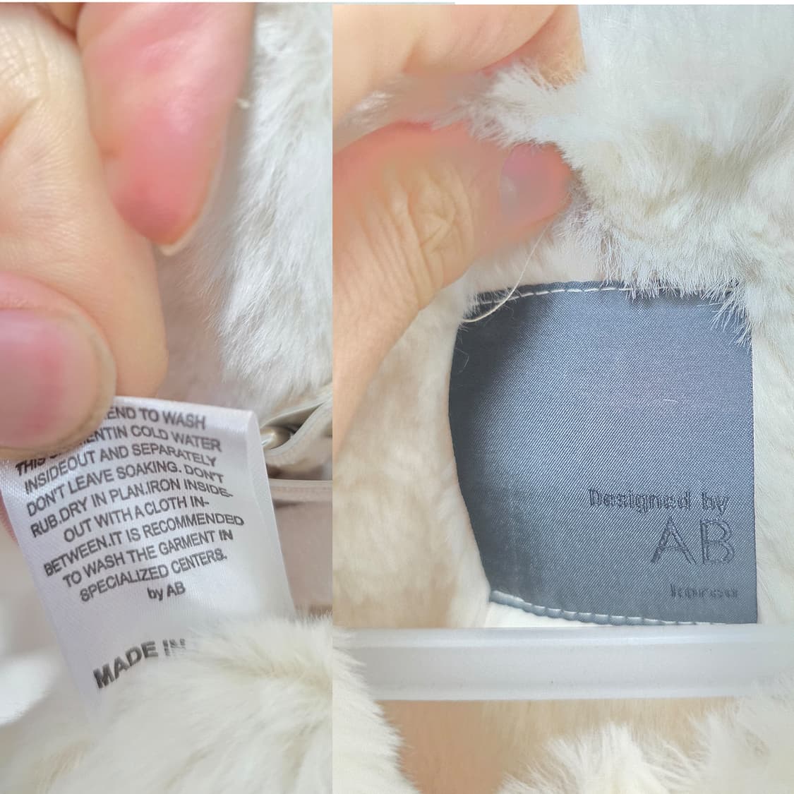 택포// 무스탕 조끼 베스트 M 상품이미지2