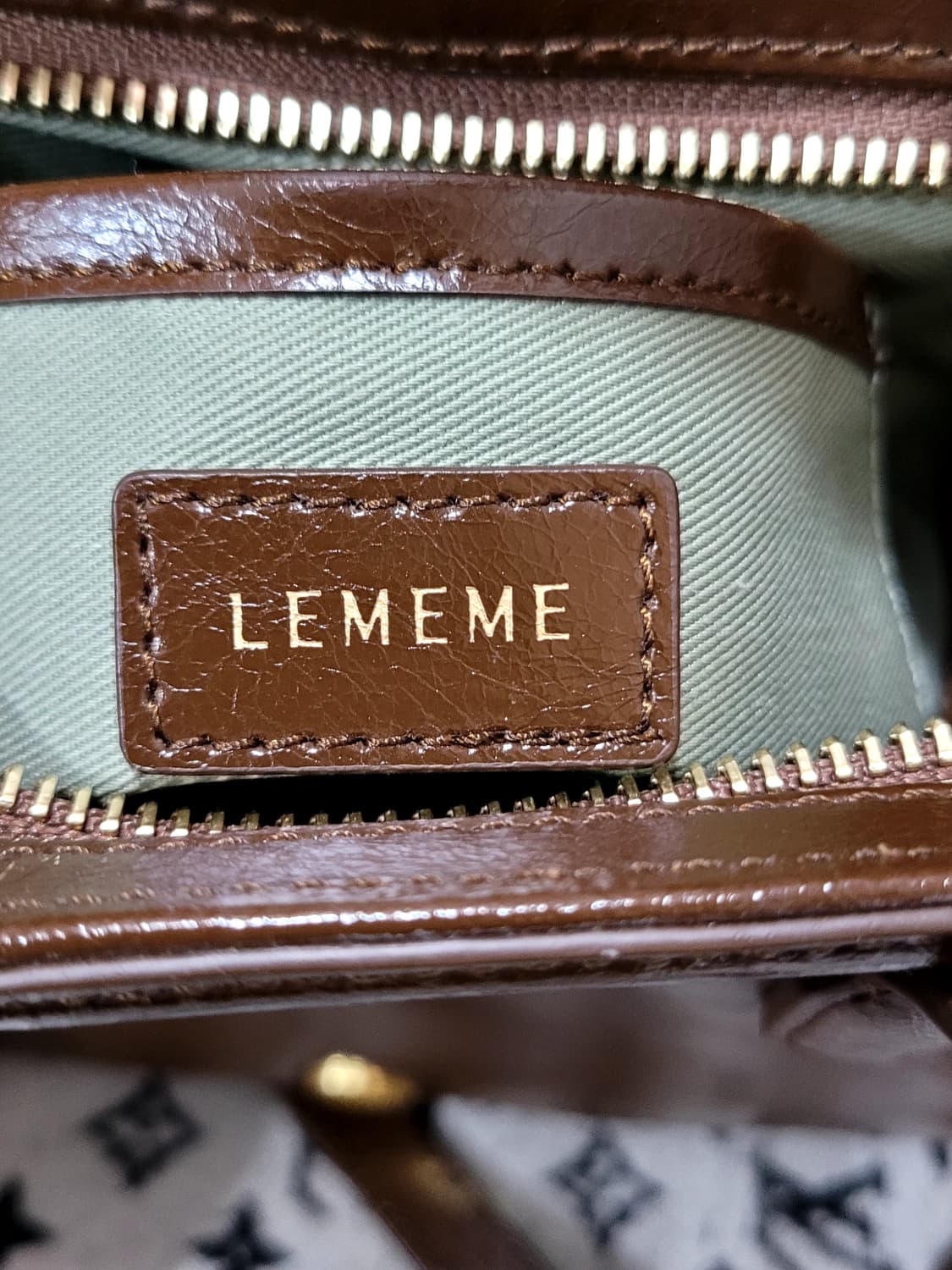 정품 르메메 삭 쁘띠 보 모카 크로스 & 백팩 상품이미지9