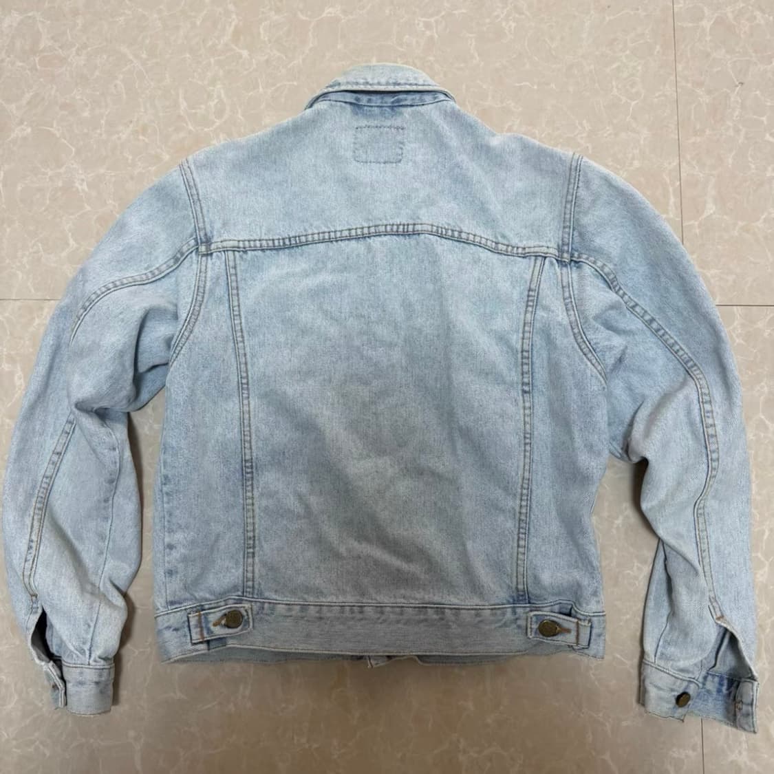 Vintage 70s Lee 클래식 데님 트러커 자켓 상품이미지2