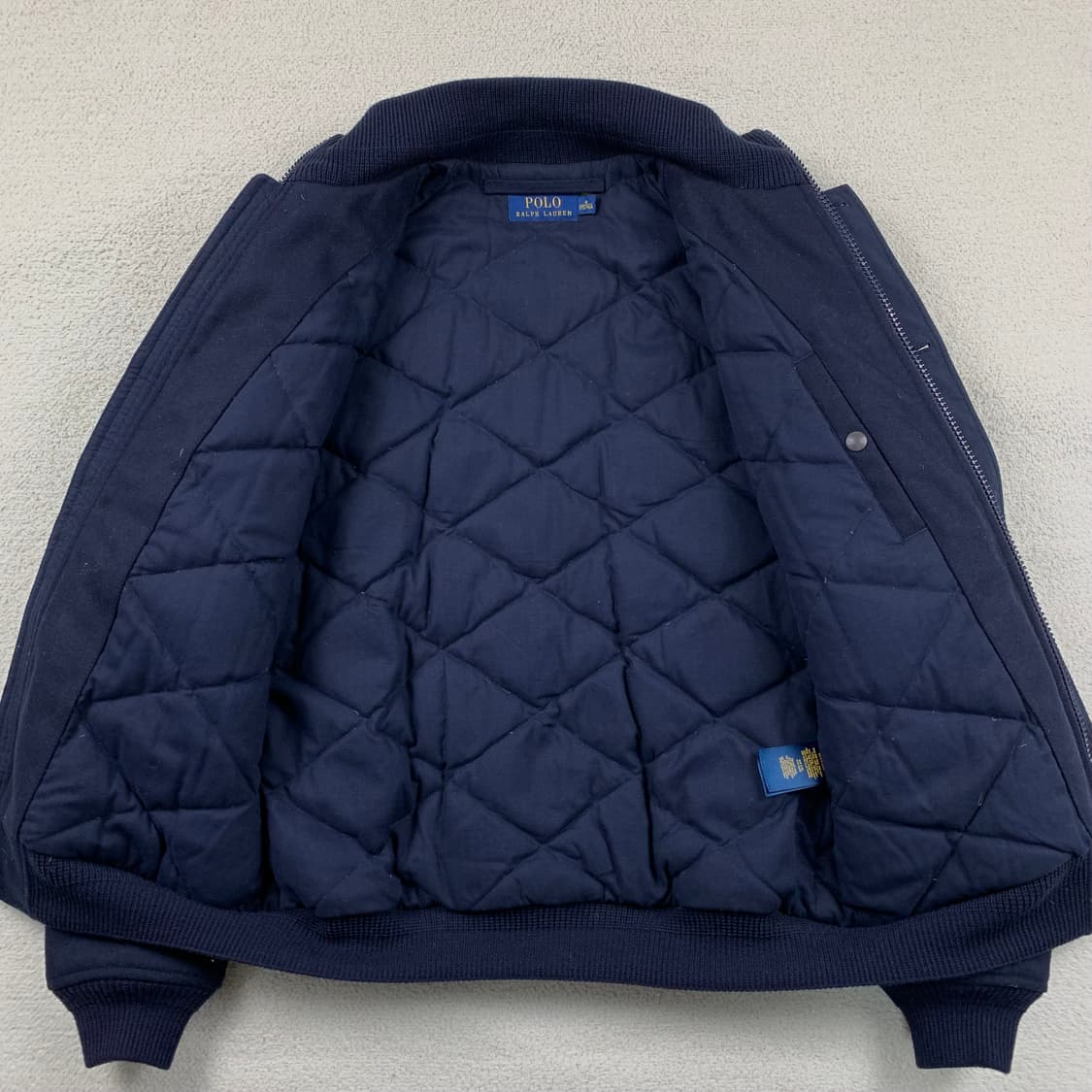 폴로 랄프로렌 멜튼울 A-1 유틸리티 자켓 네이비 상품이미지6