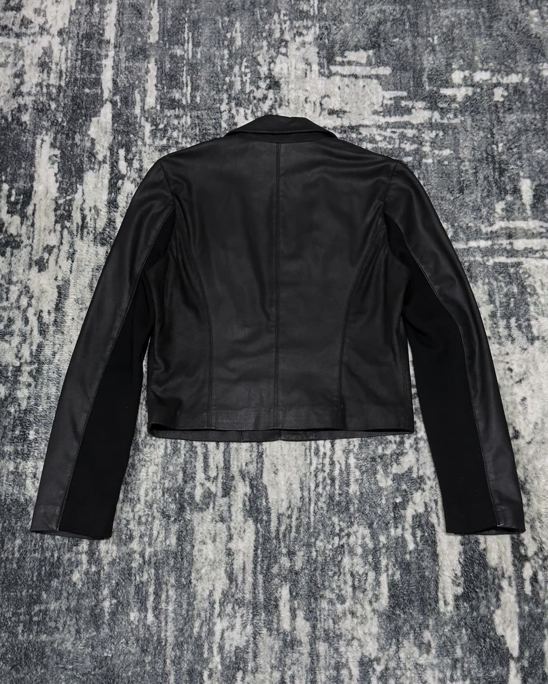 {UNKNOWN} Studs Lam Leather Jacket 상품이미지3