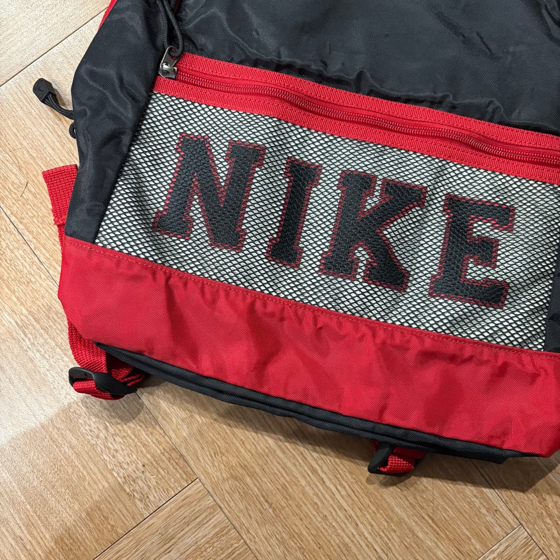 90s 나이키 레드 블랙 백팩 상품이미지4
