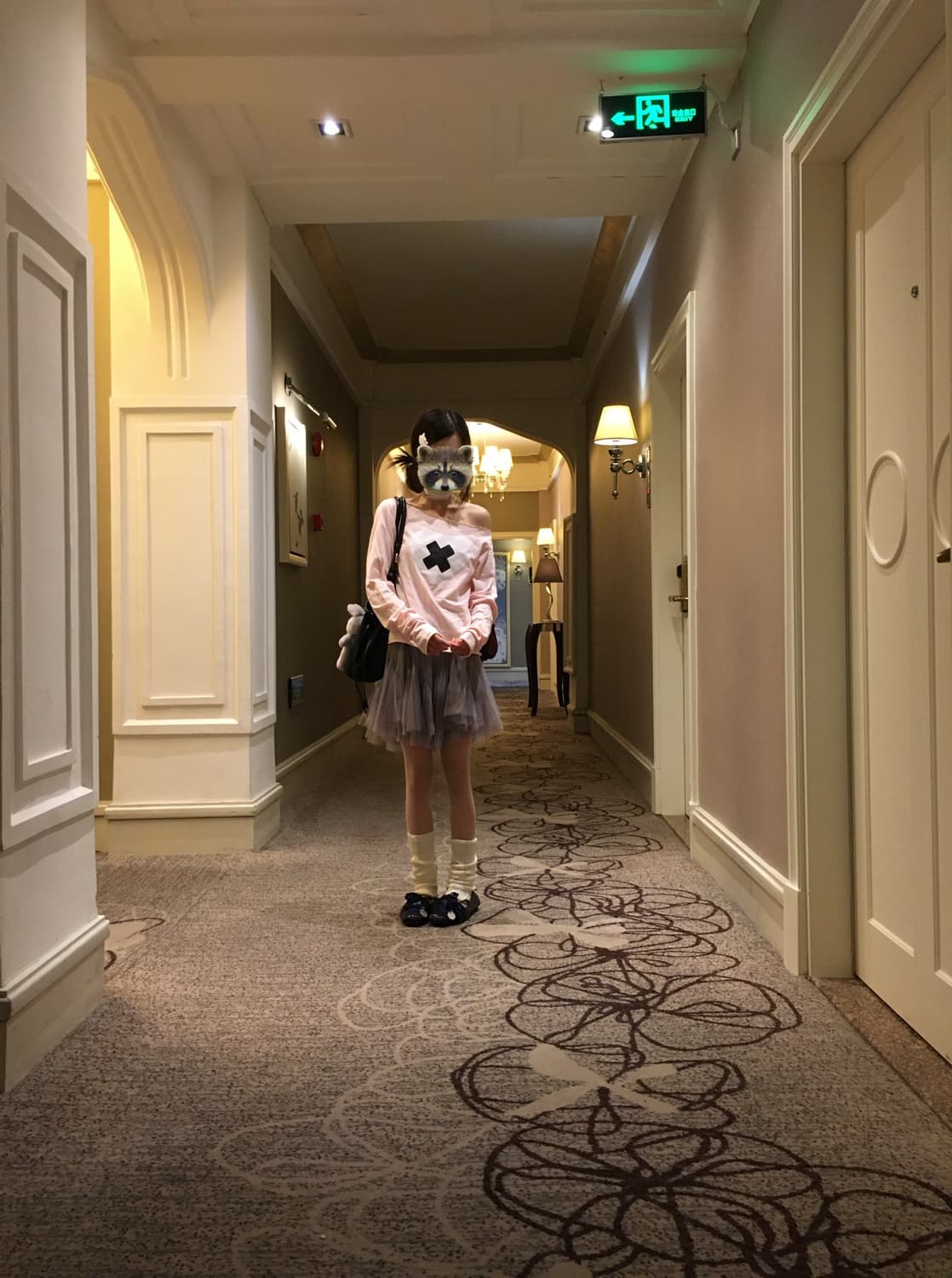 샵페어리 크로스 하트 컷오프 티셔츠 cross heart cut off 상품이미지2