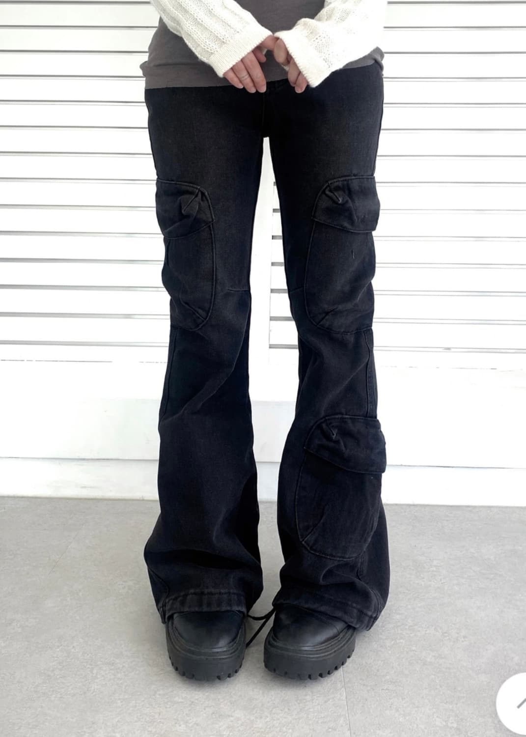 흑청 부츠컷 팬츠 상품이미지3