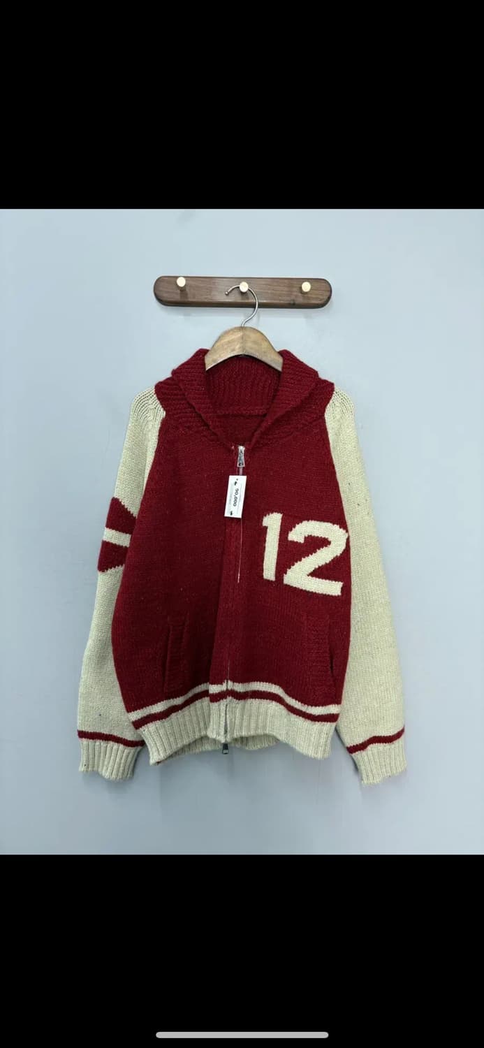 빈티지 캐나다 코위찬 니트집업 자켓 H2512 상품이미지2