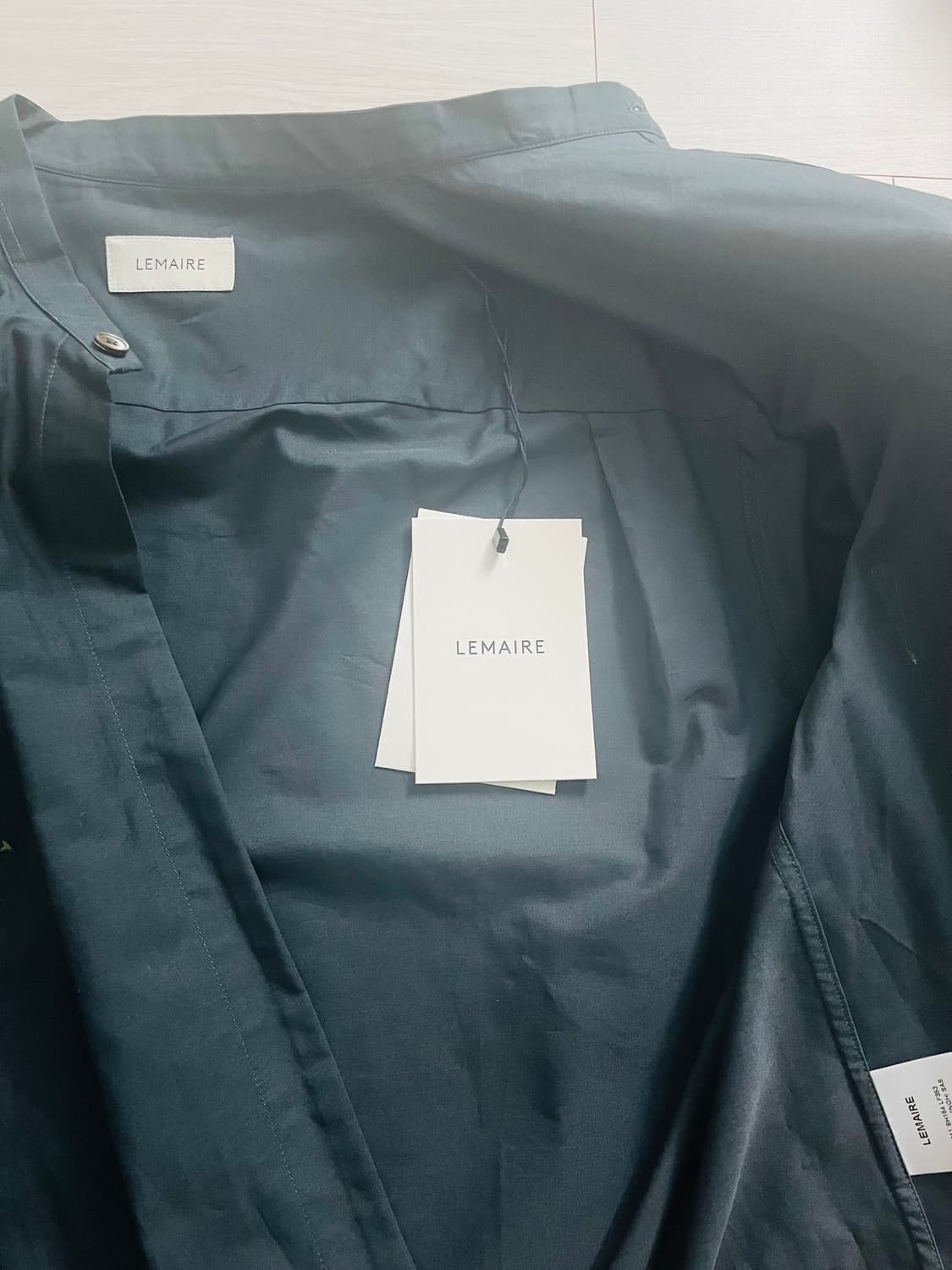 르메르 랩오버 셔츠 택달린상품 상품이미지6