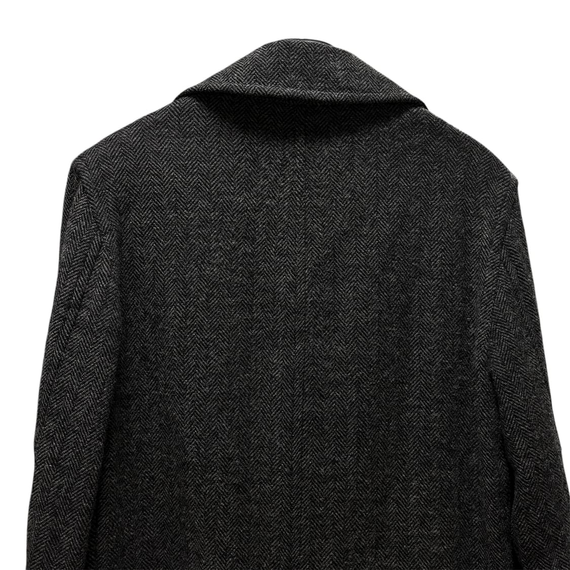 [M] 꼼데가르송 옴므 듀스 해링본 울 피코트 상품이미지7