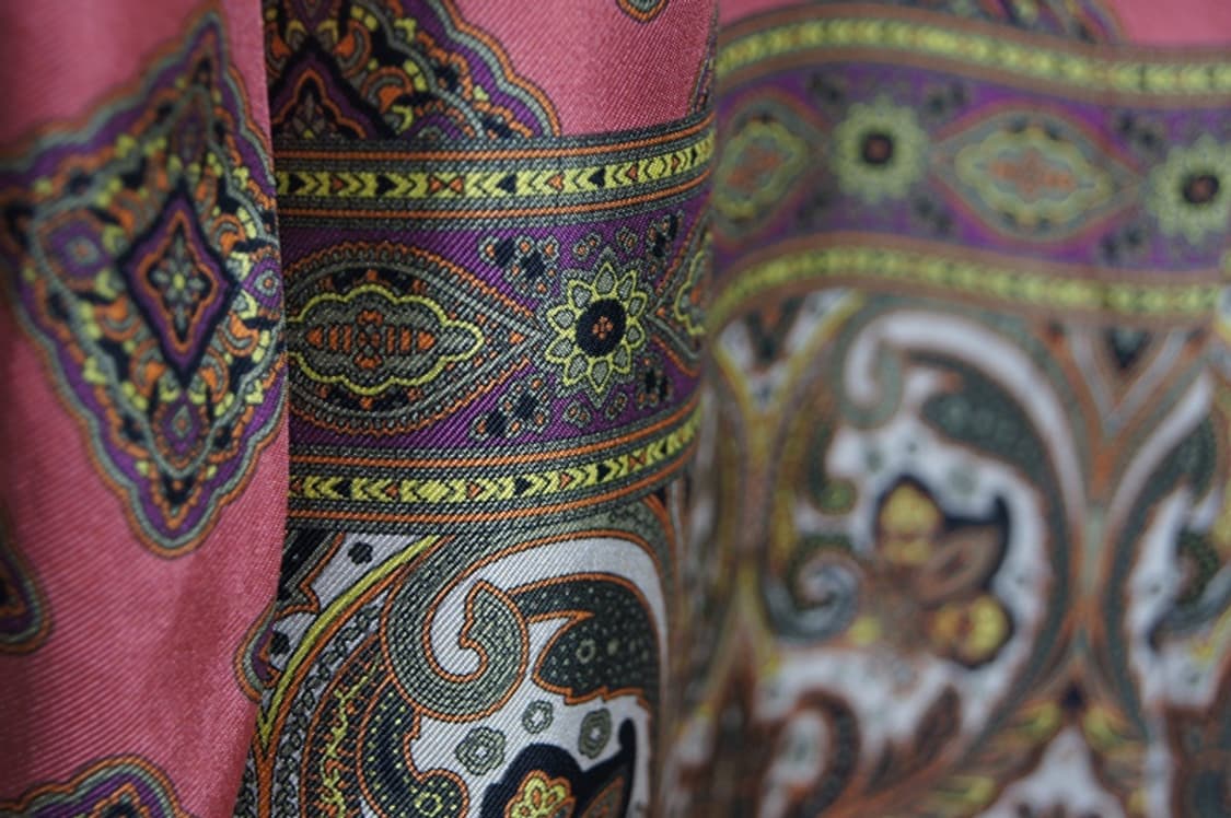 ETRO 페이즐리 패턴 실크 셔츠 40사이즈 상품이미지4