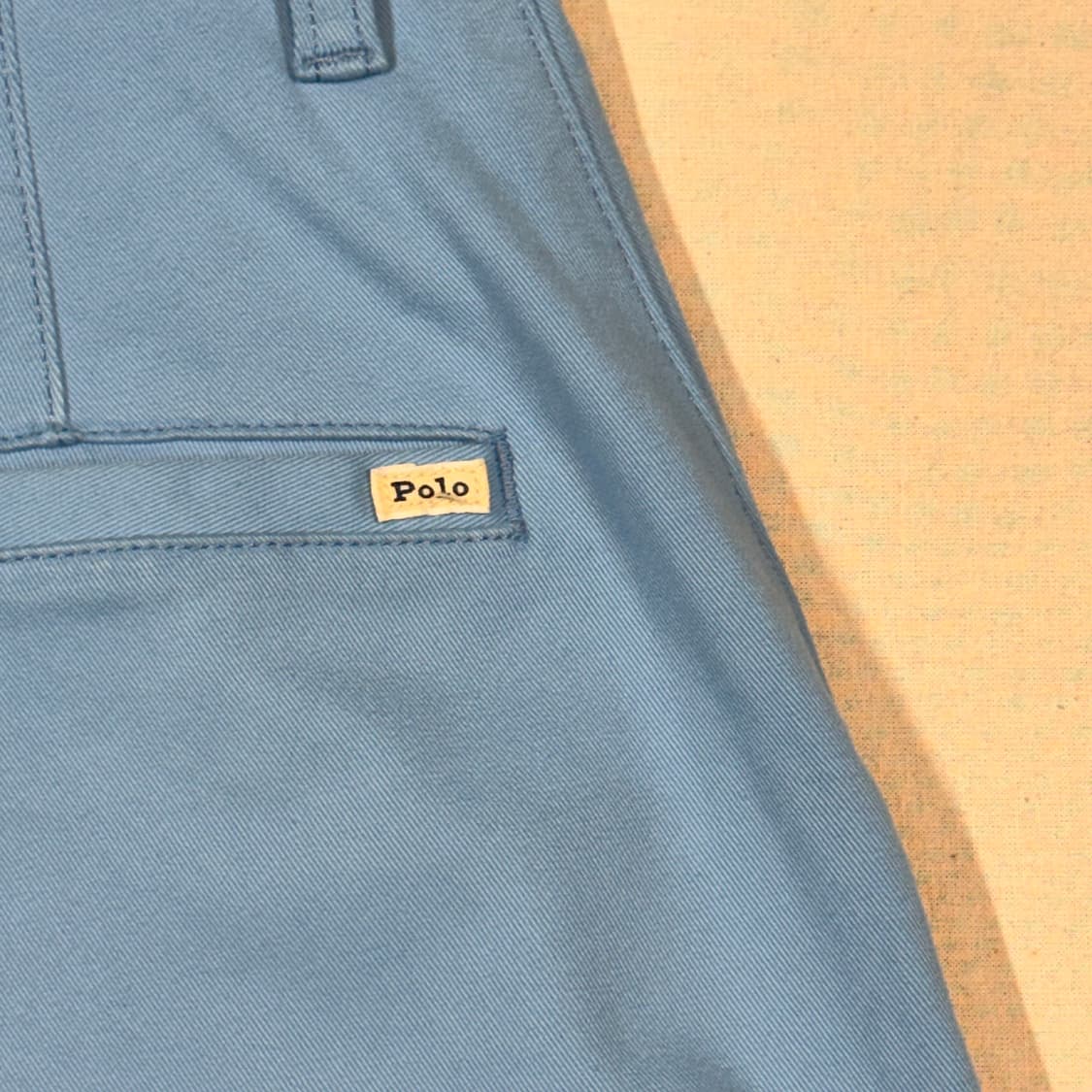 27inch) 폴로 랄프로렌 여성 와이드 스트레이트 치노 팬츠 상품이미지3