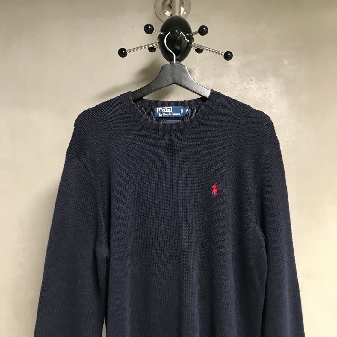폴로 랄프로렌 니트 네이비 M 상품이미지2