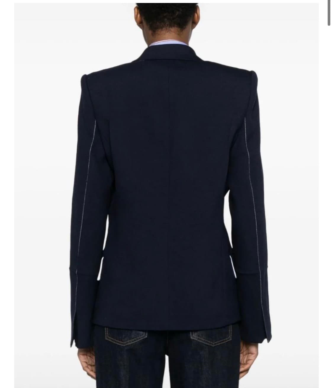 빅토리아베컴 네이비 블레이저 자켓 6사이즈 새상품 상품이미지4