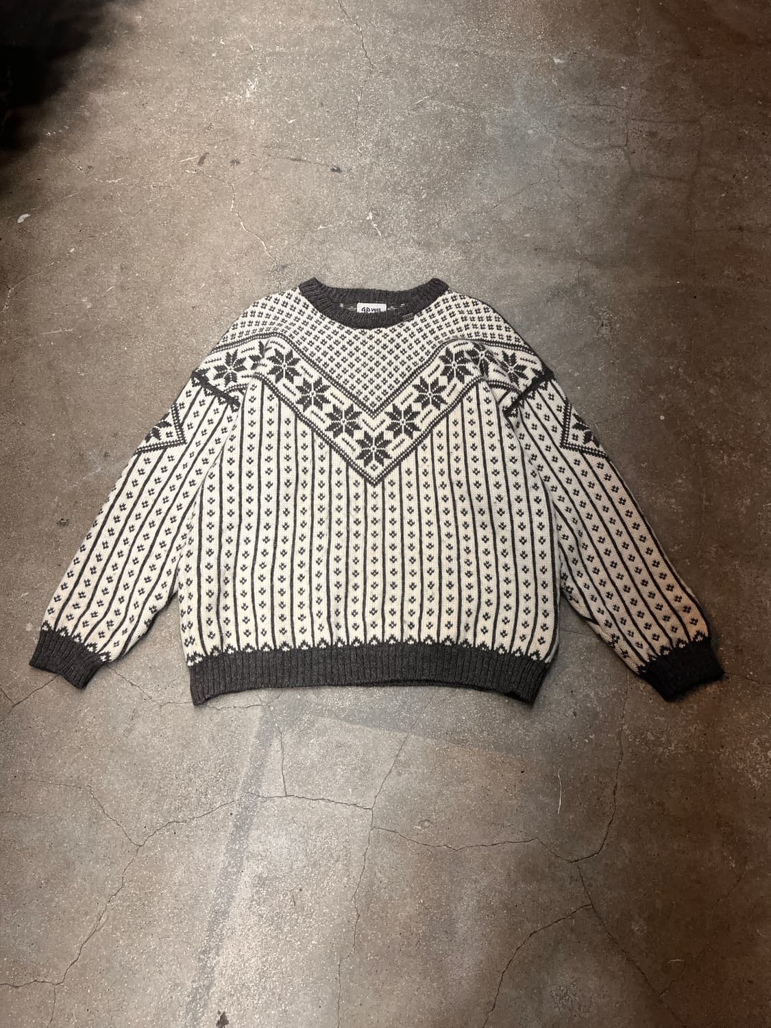 노르웨이 Voss 노르딕 헤비 울스웨터 상품이미지1