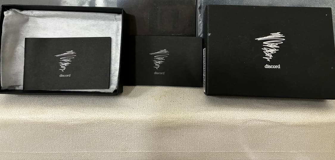 요지 야마모토 Discard 블랙 카드 반지갑 상품이미지4